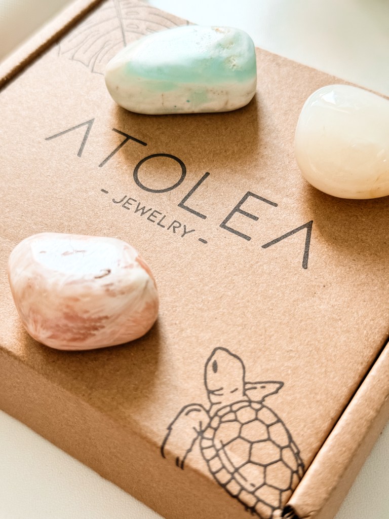 Atolea Jewelry Box decorated with crystals