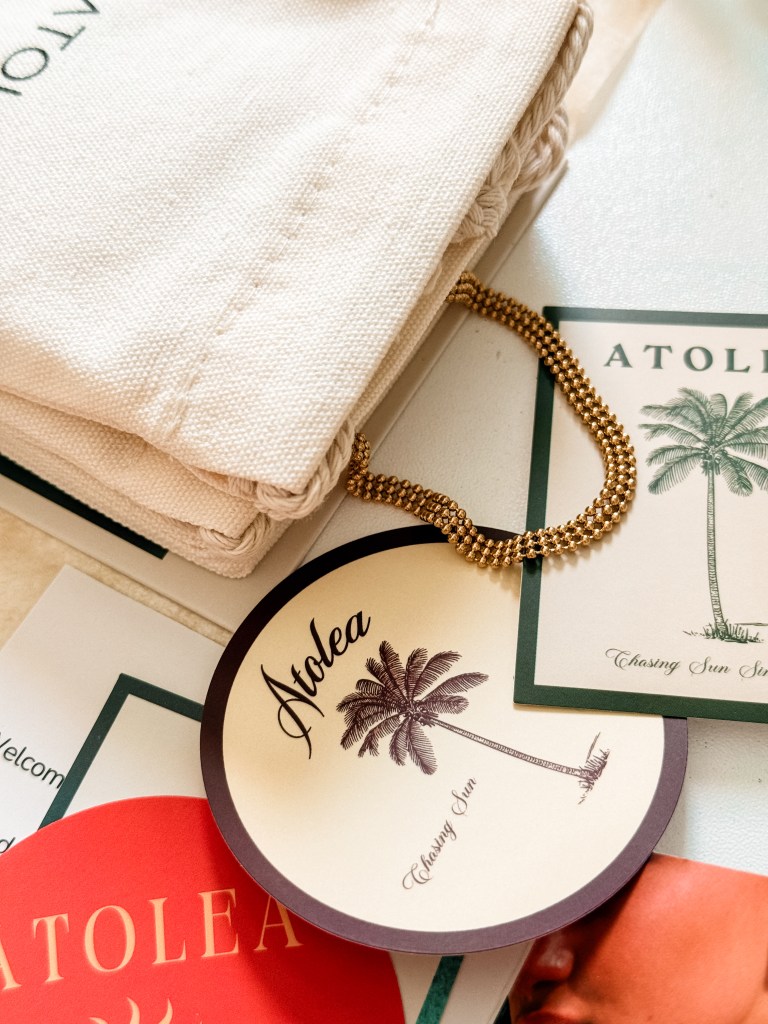 Atolea waterproof jewelry stickers and bracelet